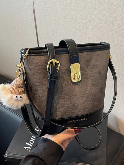 Bucket Crossbody Bag-Nordavory