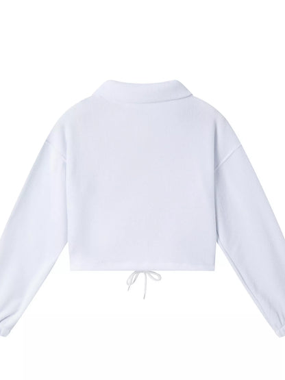 Quarter Zip Sweatshirt and Pants Set-Nordavory