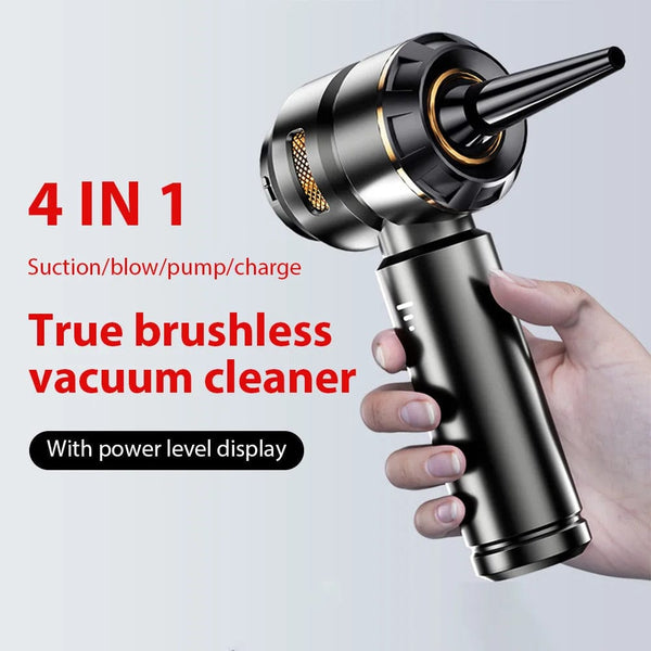 Car Vacuum Cleaner Wireless Mini Handheld Strong Suction Cleaning - Nordavory