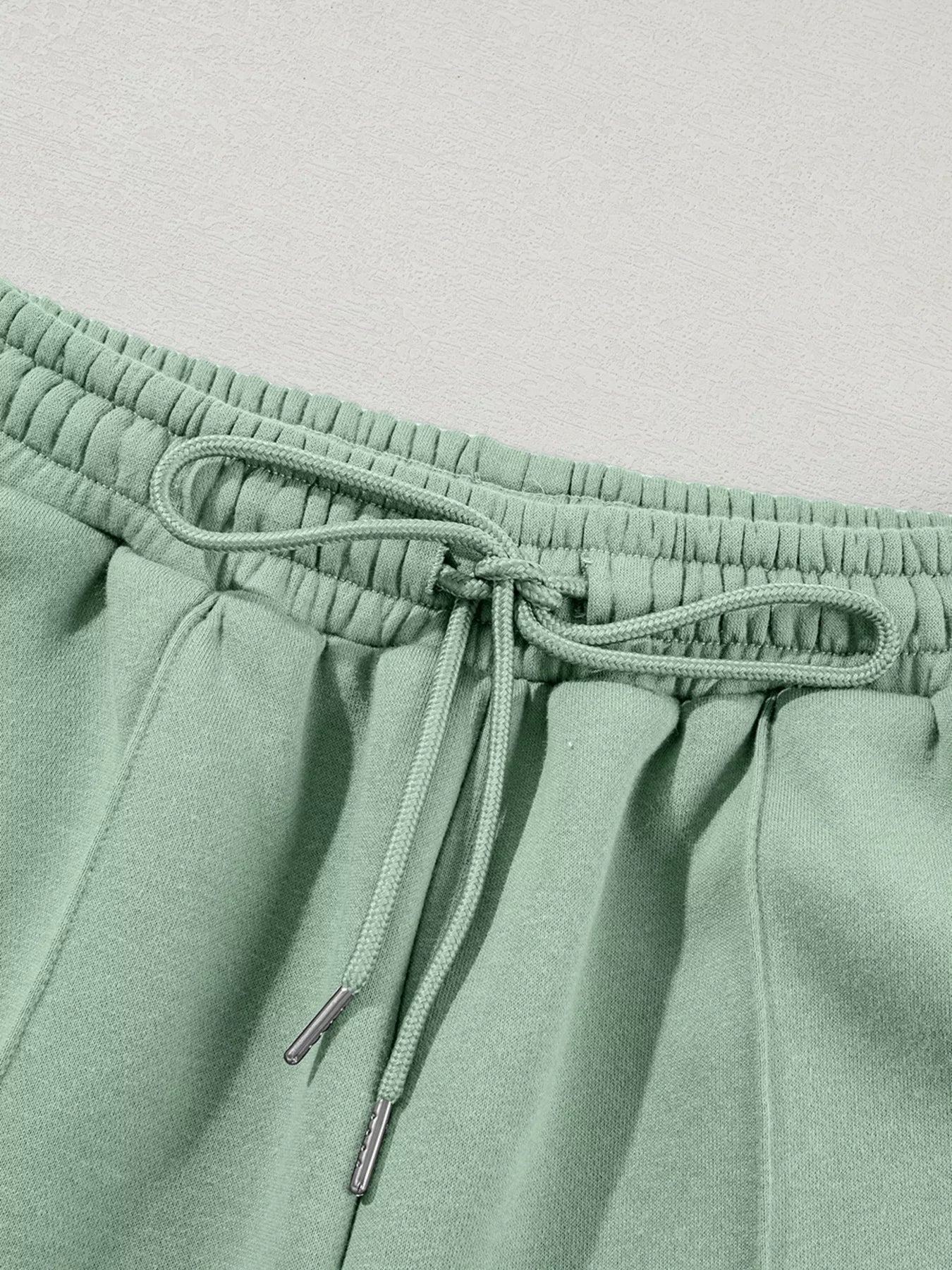 Relaxed Zip-Up Jacket & Drawstring Pants Set – image 39