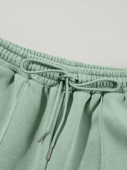 Relaxed Zip-Up Jacket & Drawstring Pants Set – image 39