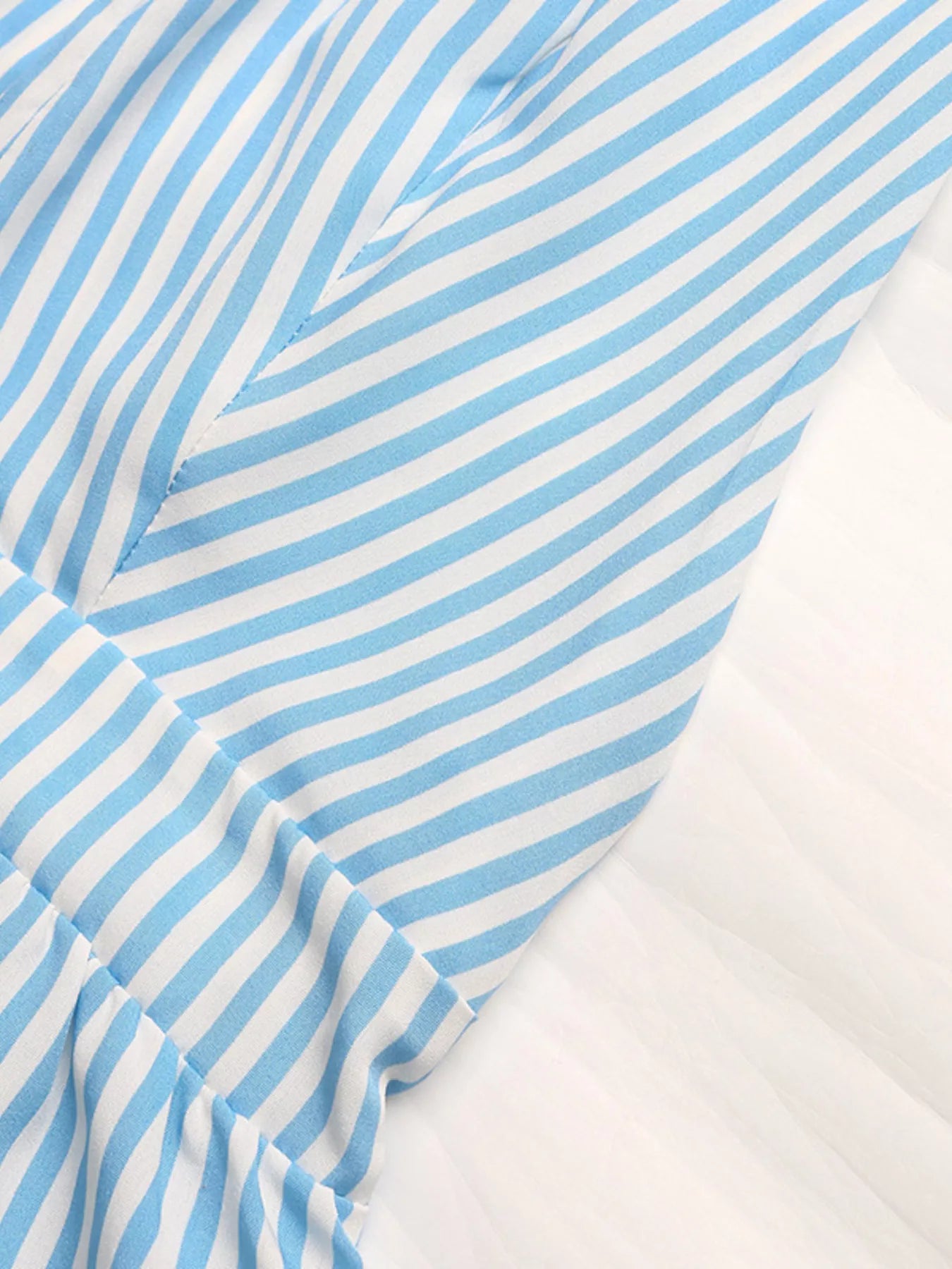Crisscross Back Striped Romper-Nordavory