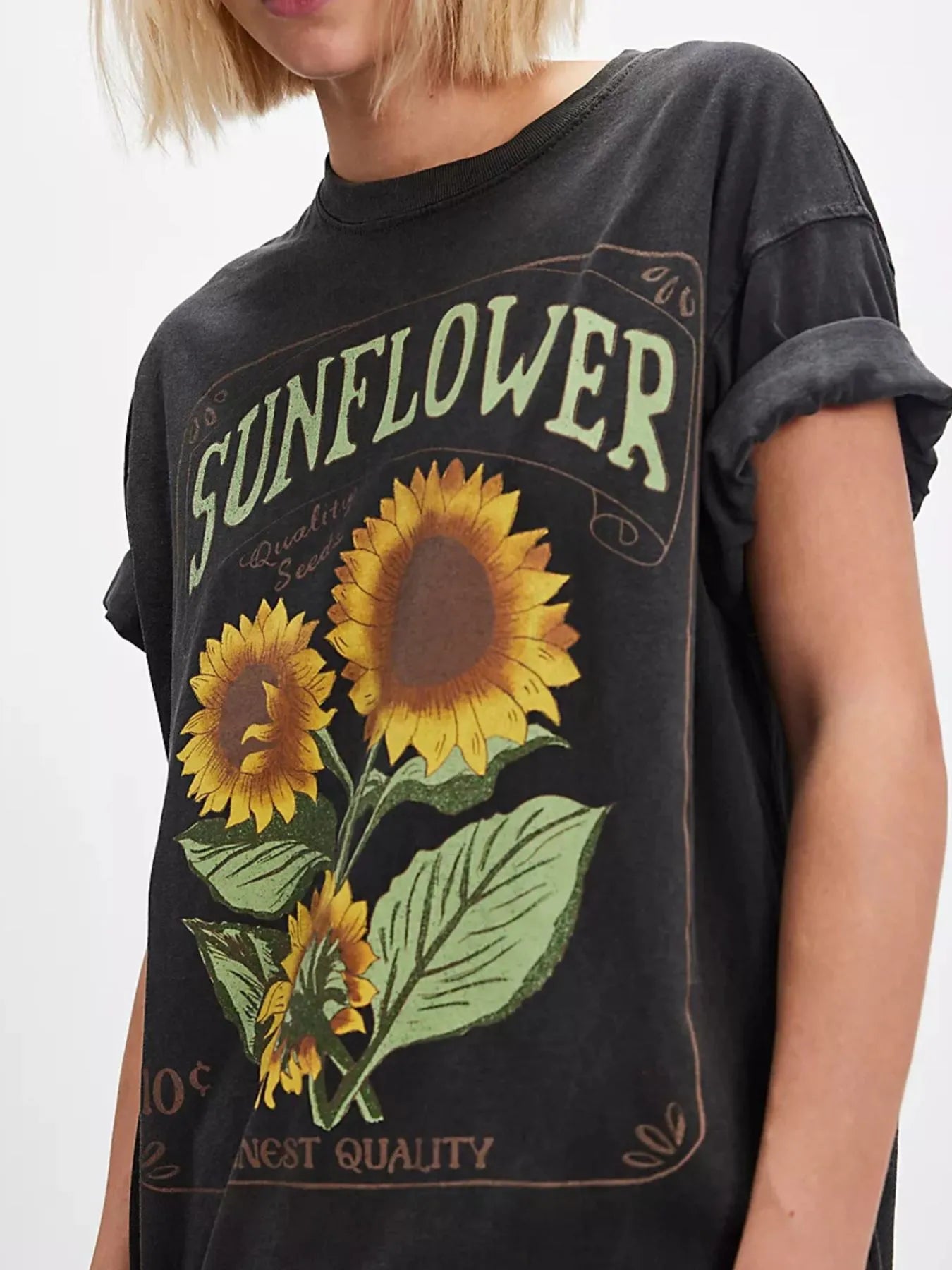 Graphic Round Neck Half Sleeve T-Shirt-Nordavory