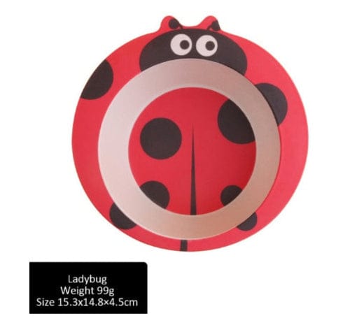 Children bowl Feeding Dishes Baby Plate Animal Creative Dinnerware - Nordavory