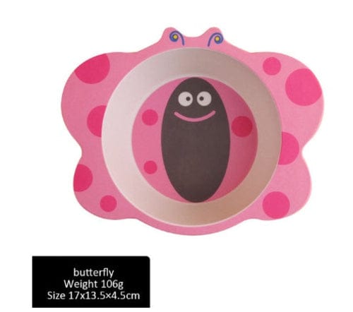 Children bowl Feeding Dishes Baby Plate Animal Creative Dinnerware - Nordavory