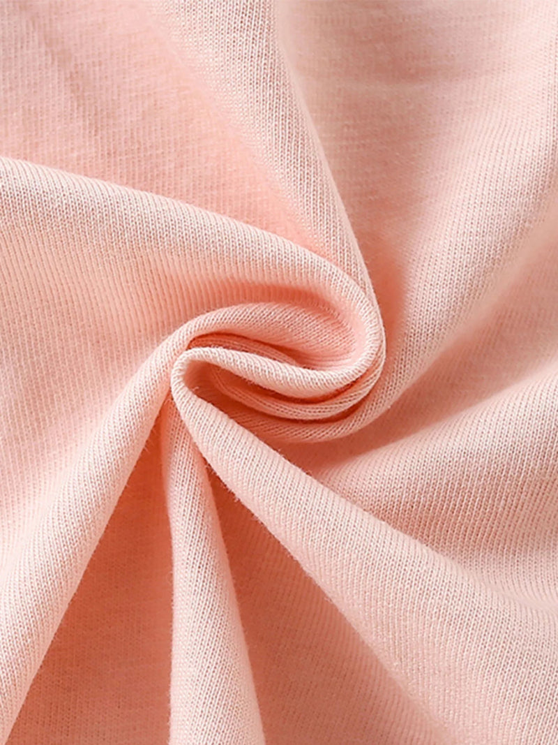 Children's Christmas Print Ruffle Long Sleeve T-Shirt - Nordavory