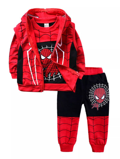 Children's Spiderman 3-Piece Outfit Set – Nordavory