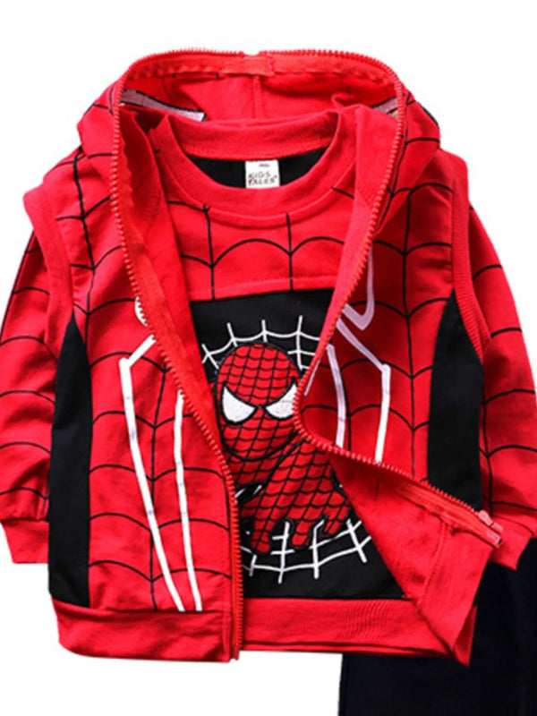 Children's Spiderman 3 - Piece Outfit Set - Nordavory