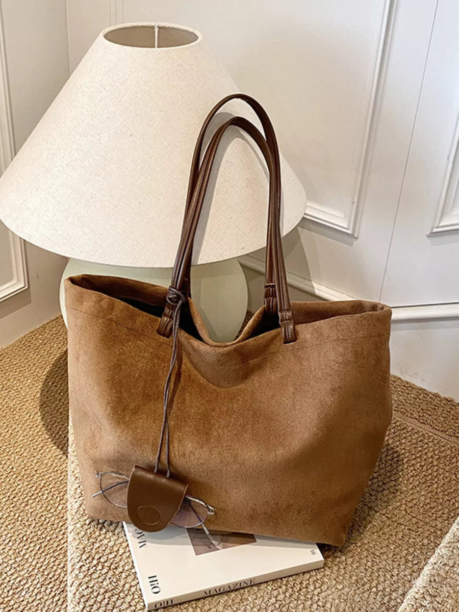 Classic Suede Tote Bag-Nordavory