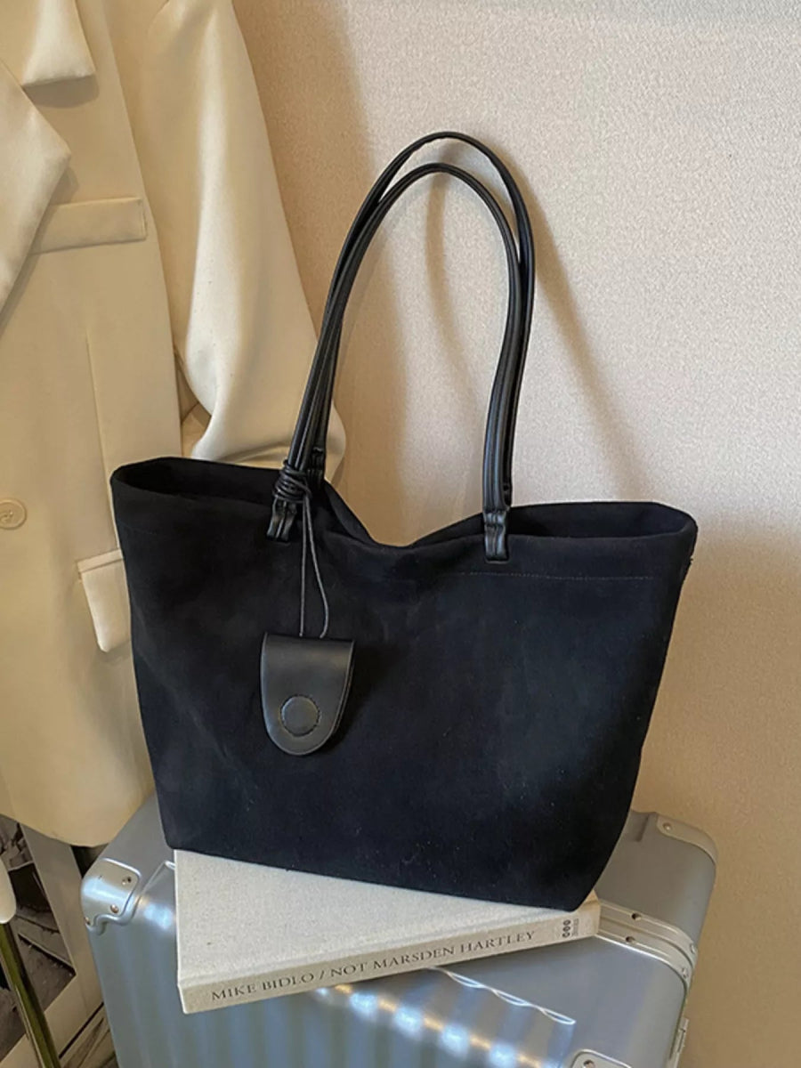 Classic Suede Tote Bag-Nordavory