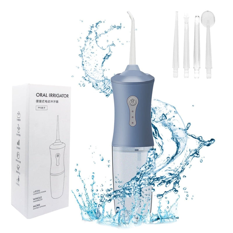 Cordless Water Dental Flosser Rechargeable Oral Irrigator for Teeth - Nordavory