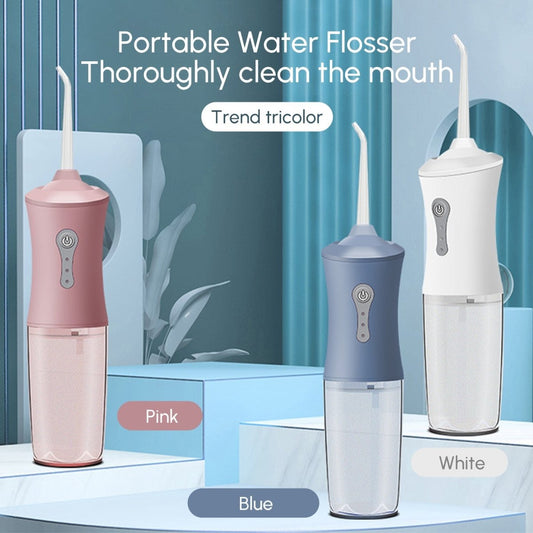 Cordless Water Dental Flosser Rechargeable Oral Irrigator - Nordavory