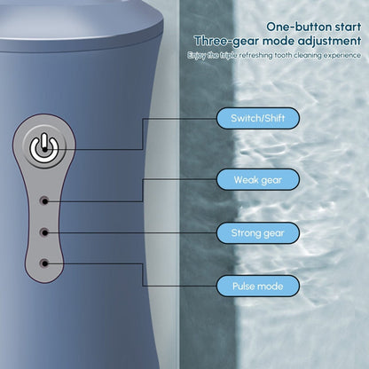 Cordless Water Dental Flosser Rechargeable Oral Irrigator - Nordavory
