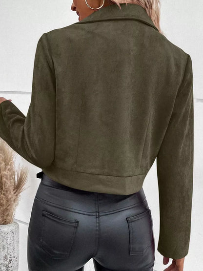 Zip Up Moto Jacket-Nordavory