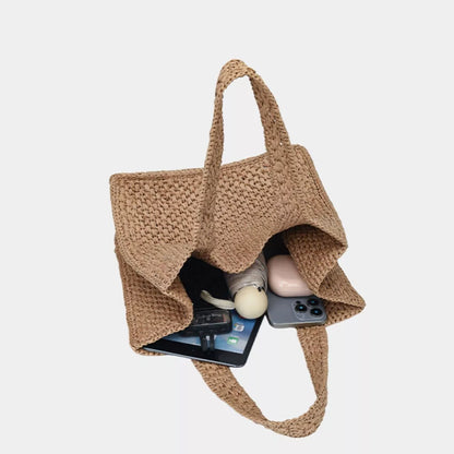 Woven Straw Handbag – image 13