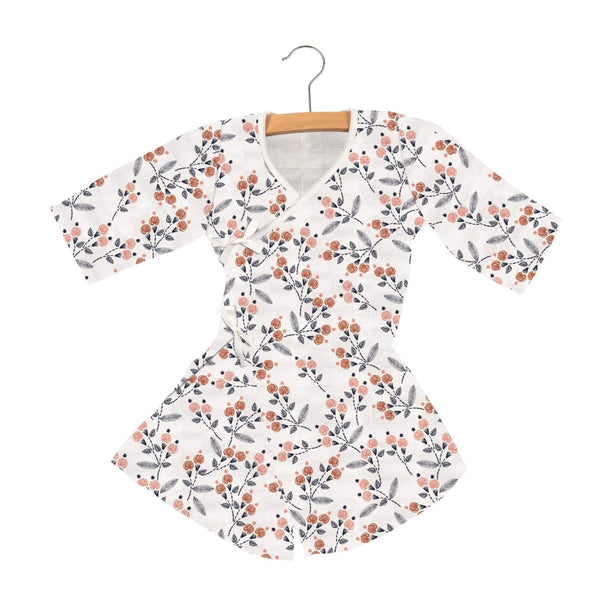 Dahlia Floral Bamboo Newcastle Mini Robe - Nordavory