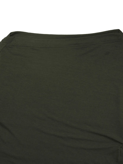 Single Shoulder Long Sleeve T-Shirt-Nordavory