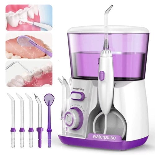 Dental Electric Water Flosser Oral Irrigator with 5 Adjustable Water Healthcare nordavory
