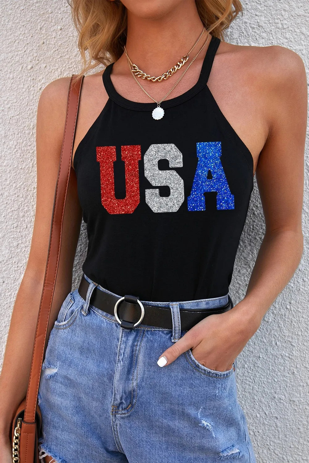USA Grecian Neck Cami-Nordavory