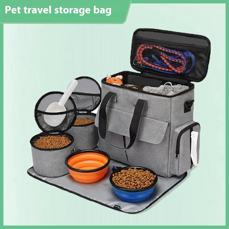 Dog Travel Bag Kit Pet Bag Out Travel Convenient Large - capacity - Nordavory