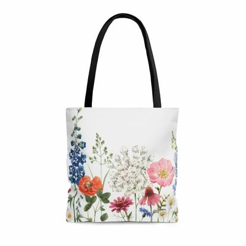 Double Sided Spring Floral Print Tote Bag - Nordavory