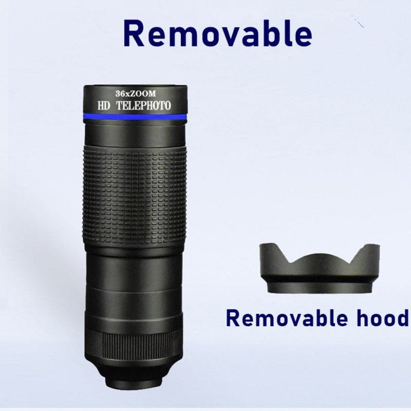 Dragon 36X Mobile Phone Lens Kit With Tripod - Nordavory