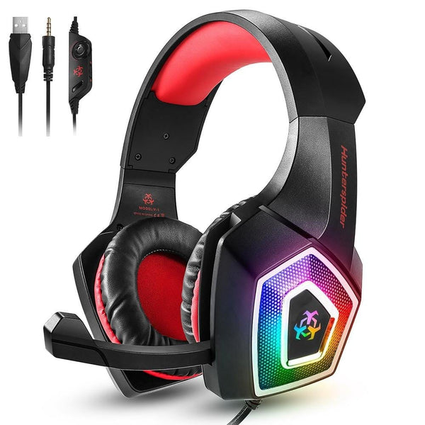 Dragon Stereo LED Gaming Headset with Microphone Audio & Video nordavory