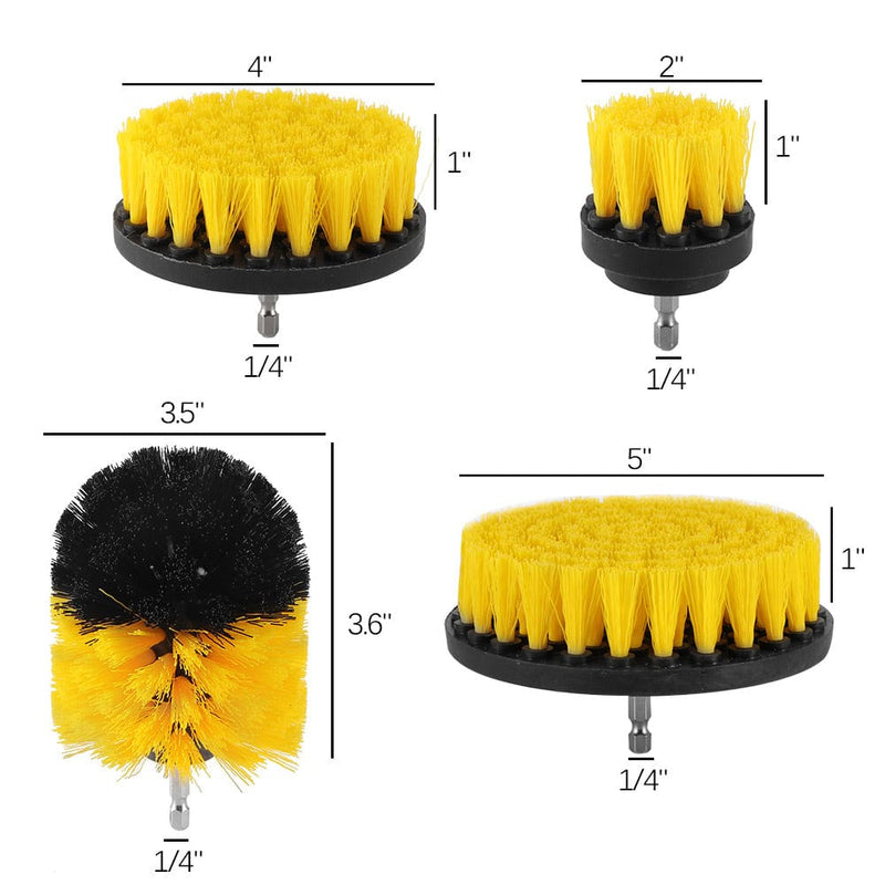 Drill Cleaning Brush Bathroom Tile Cleaning Tool - Nordavory