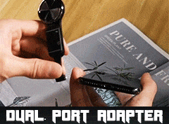 Dual Port Phone Ring Holder Adapter for Lightning Jack Adapter Tech Accessories nordavory