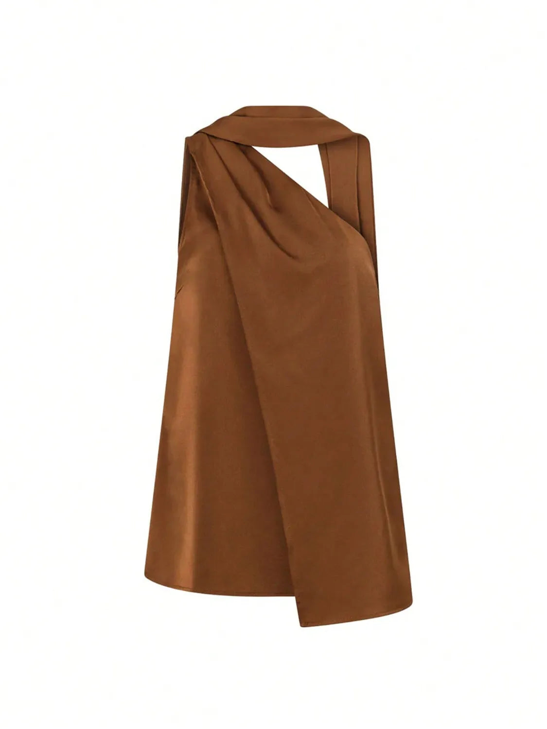 Single Shoulder Top and Pants Set-Nordavory