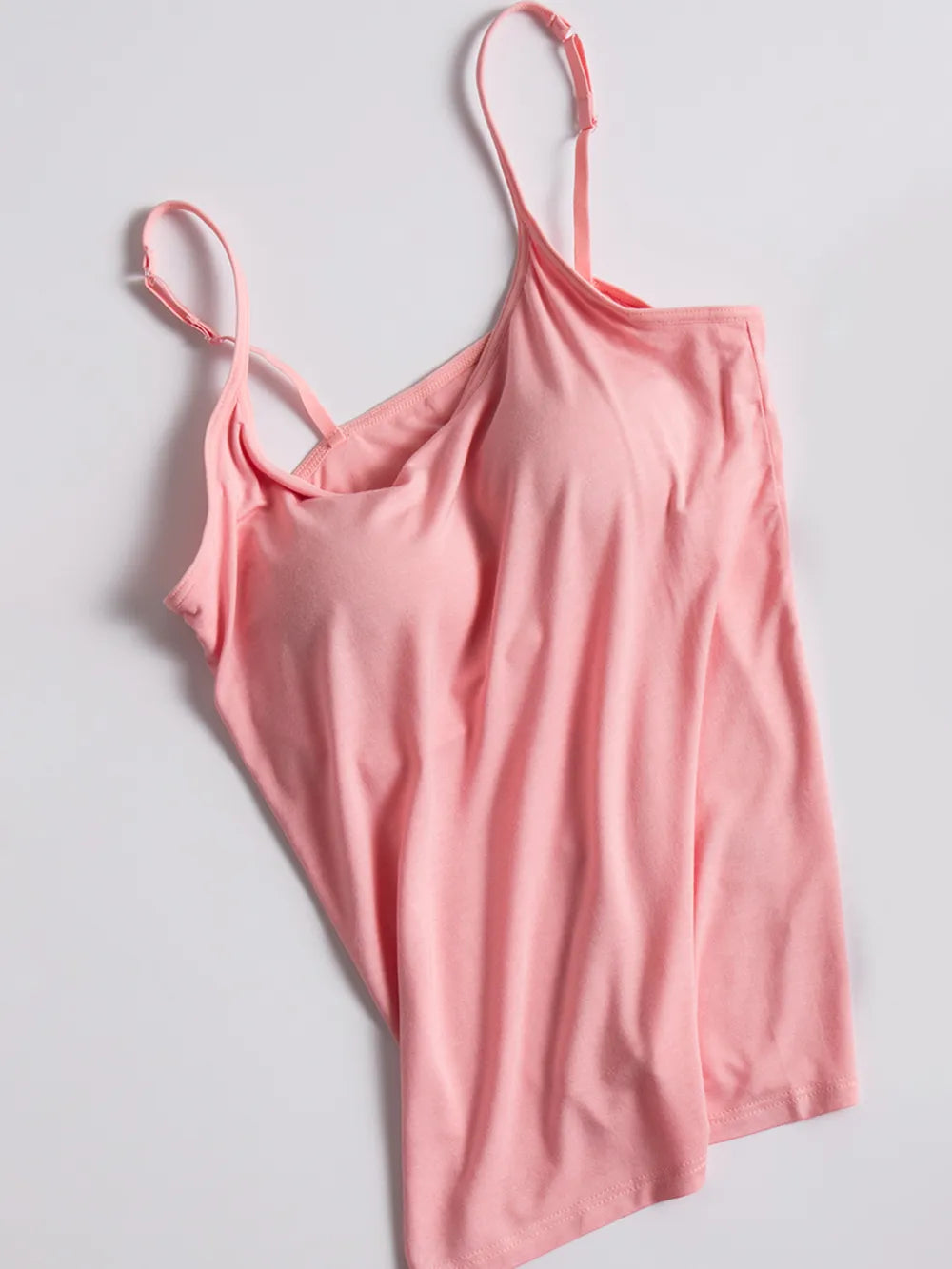 Scoop Neck Adjustable Strap Cami-Nordavory