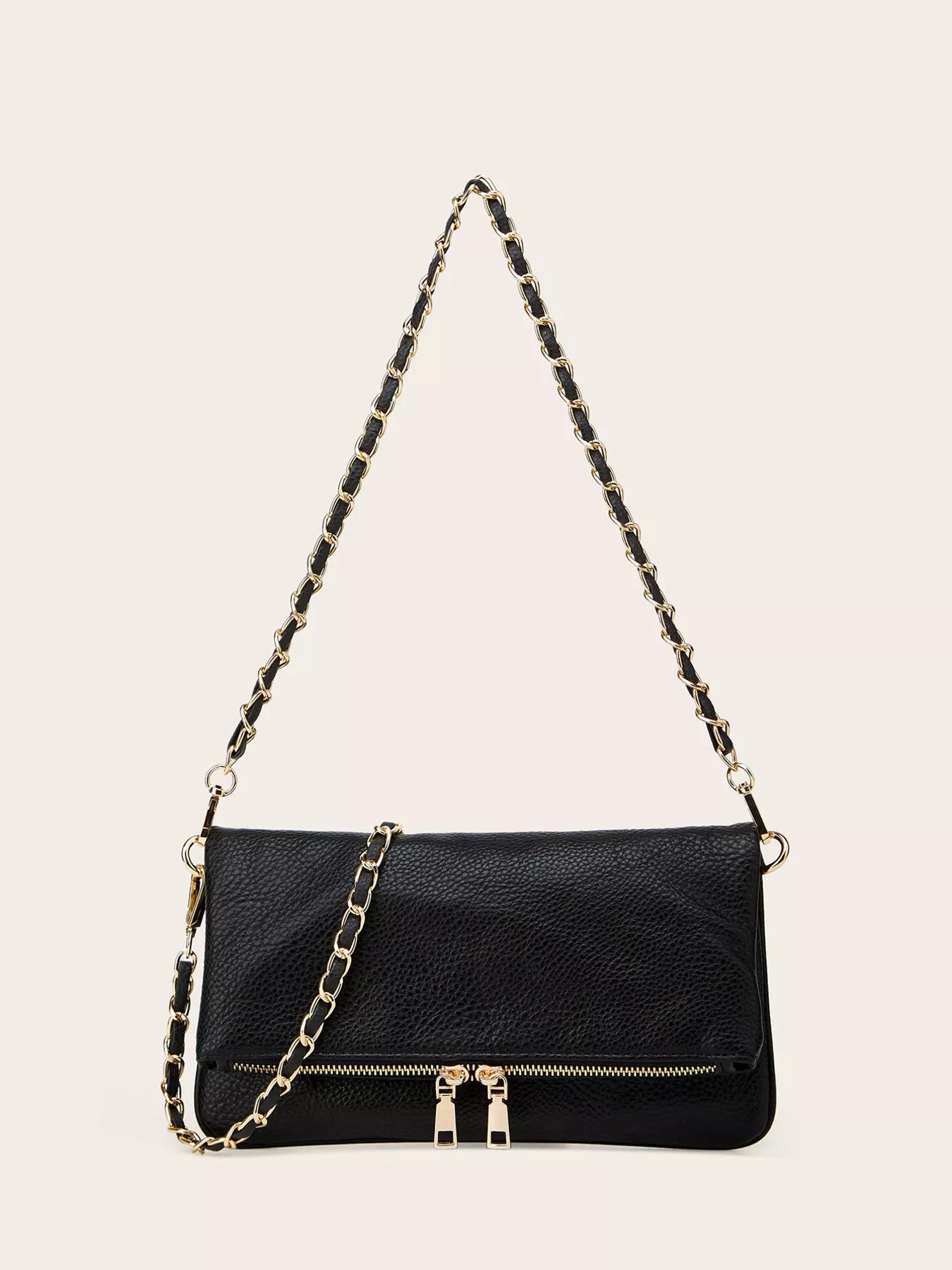 PU Leather Chain Strap Shoulder Bag-Nordavory