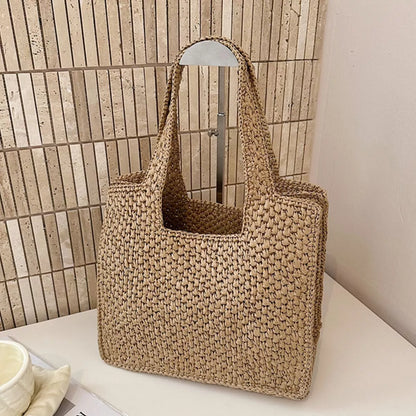 Woven Straw Handbag – image 12