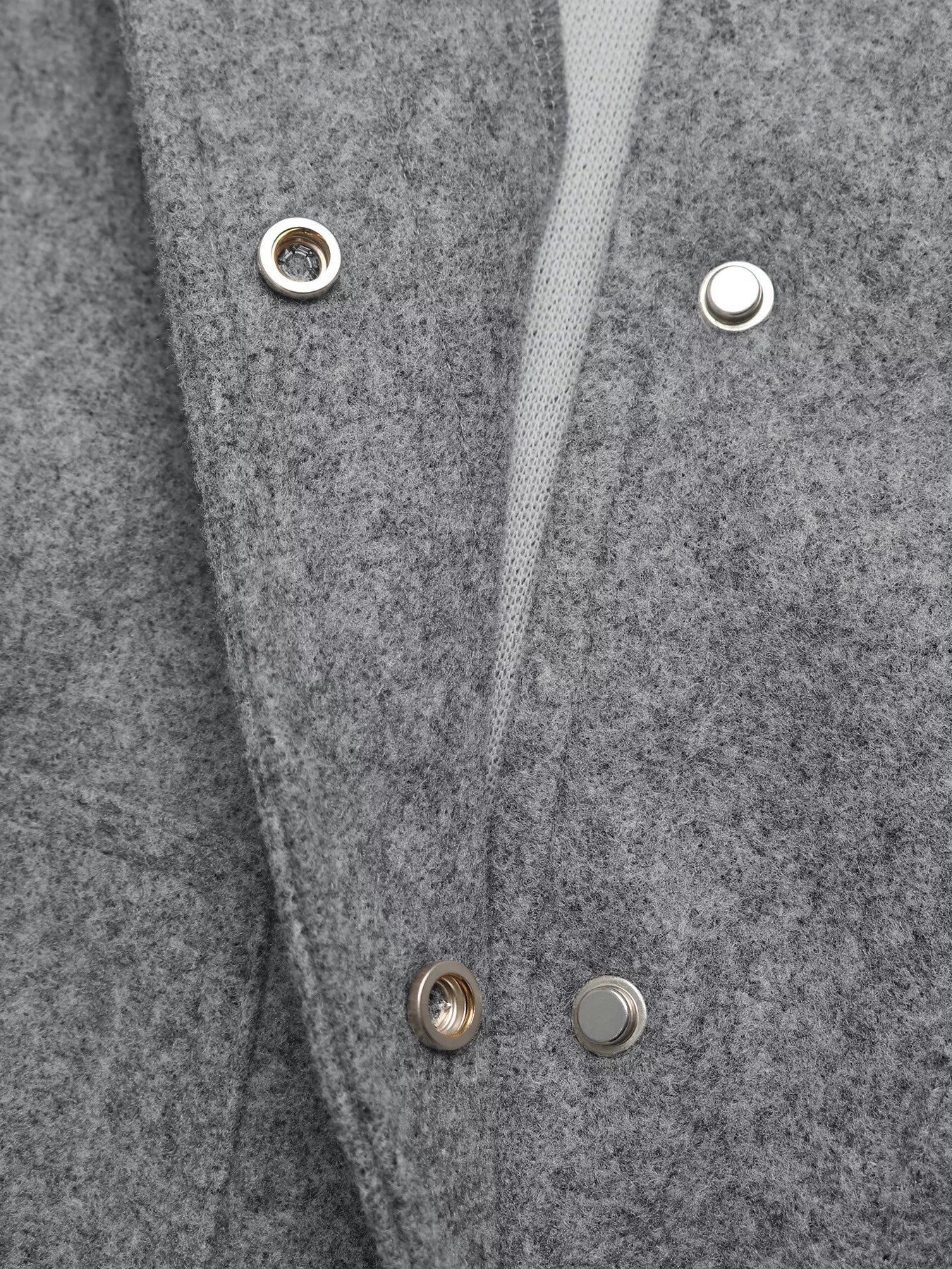 Snap Down Dropped Shoulder Jacket-Nordavory