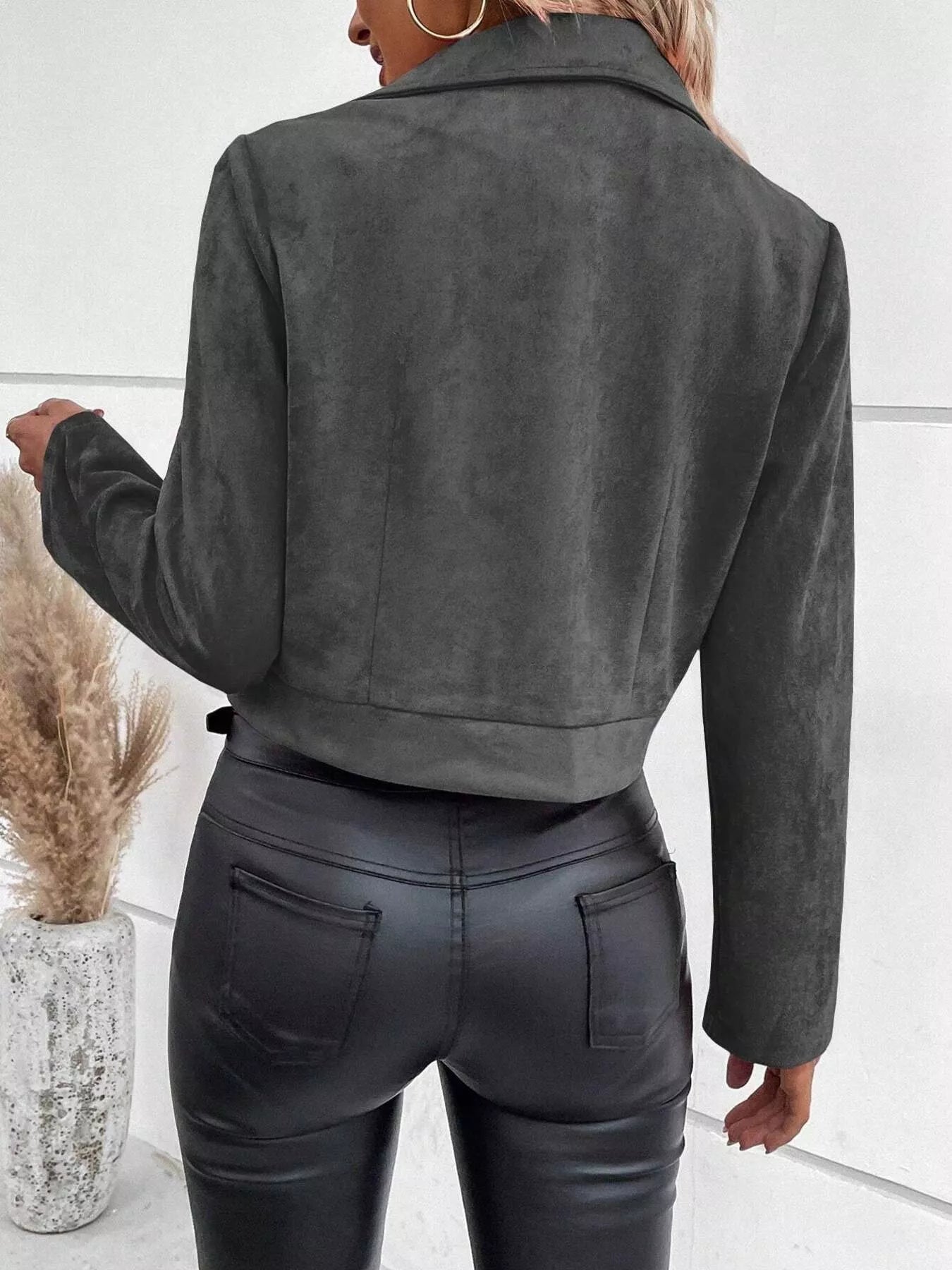 Zip Up Moto Jacket-Nordavory