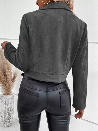 Zip Up Moto Jacket-Nordavory