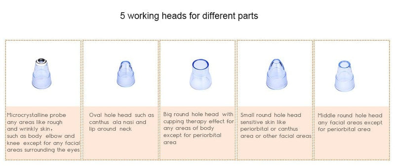 Electric Acne Blackhead Remover Skin Vacuum Bath & Beauty nordavory