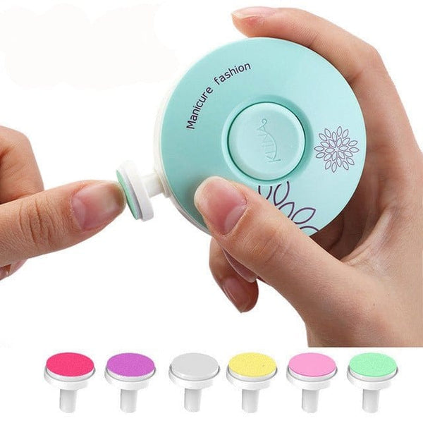 Electric Baby Nail Trimmer Nail Polisher Infant Manicure Scissors Kids & Babies nordavory