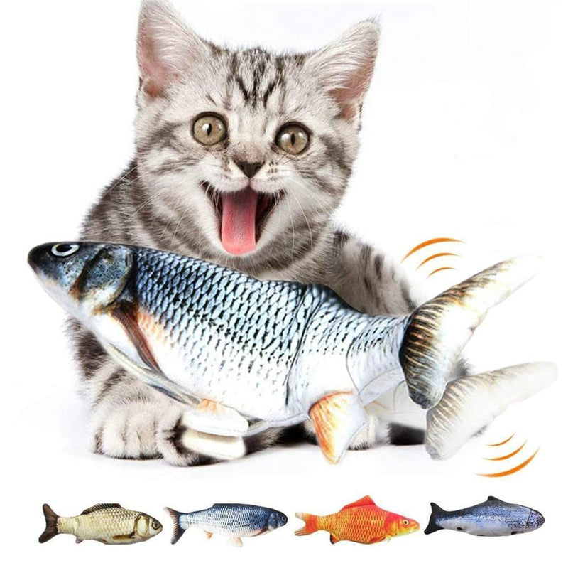 Electric Flipping Fish Toy for Cats - Nordavory