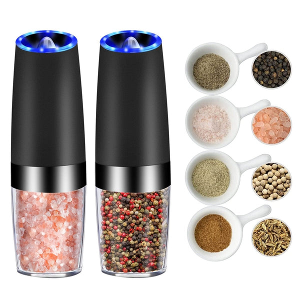 Electric Gravity Sensor Automatic Pepper Grinder Kitchen Tools - Nordavory