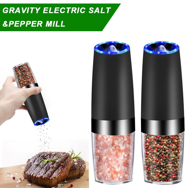 Electric Gravity Sensor Automatic Pepper Grinder Kitchen Tools - Nordavory