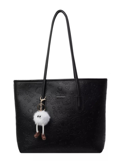 Embossed Pattern Tote Bag-Nordavory
