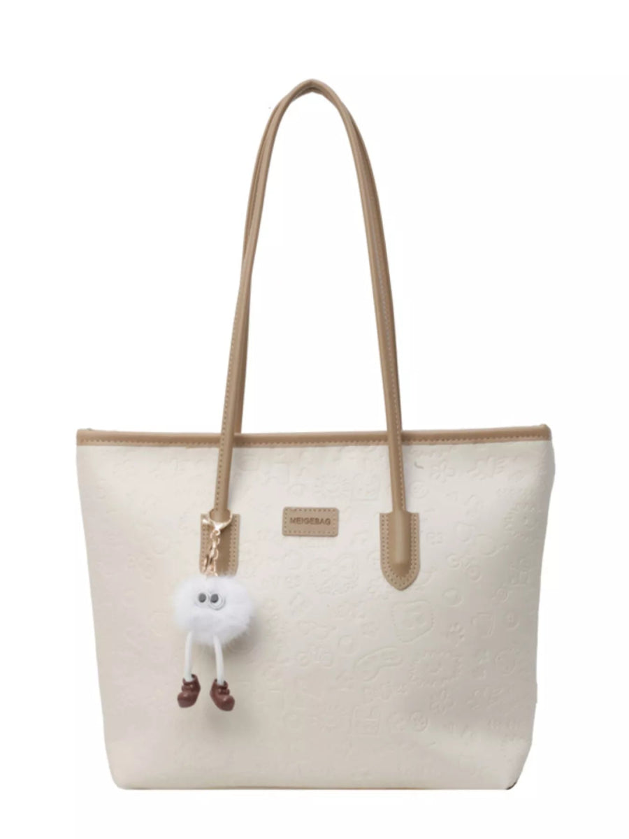 Embossed Pattern Tote Bag-Nordavory