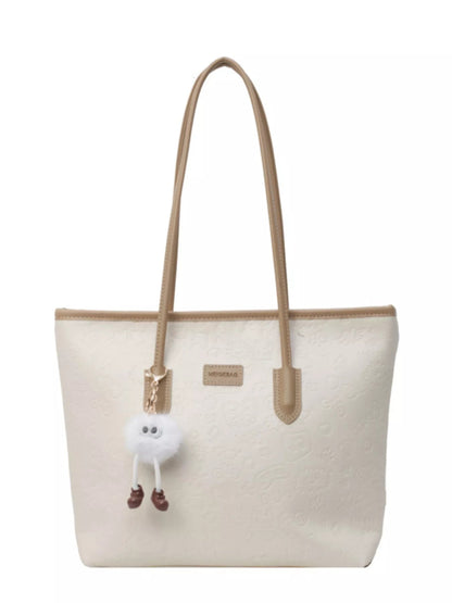 Embossed Pattern Tote Bag-Nordavory