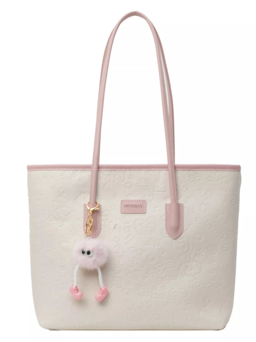 Embossed Pattern Tote Bag-Nordavory
