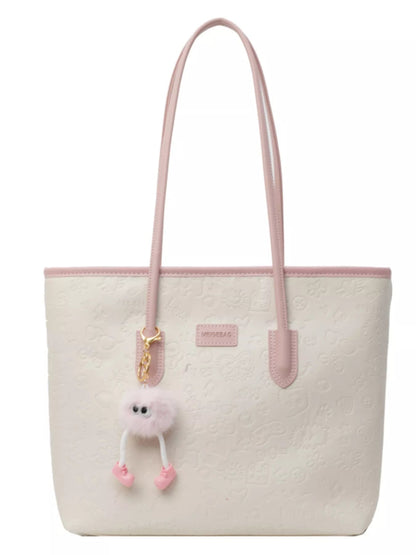 Embossed Pattern Tote Bag-Nordavory