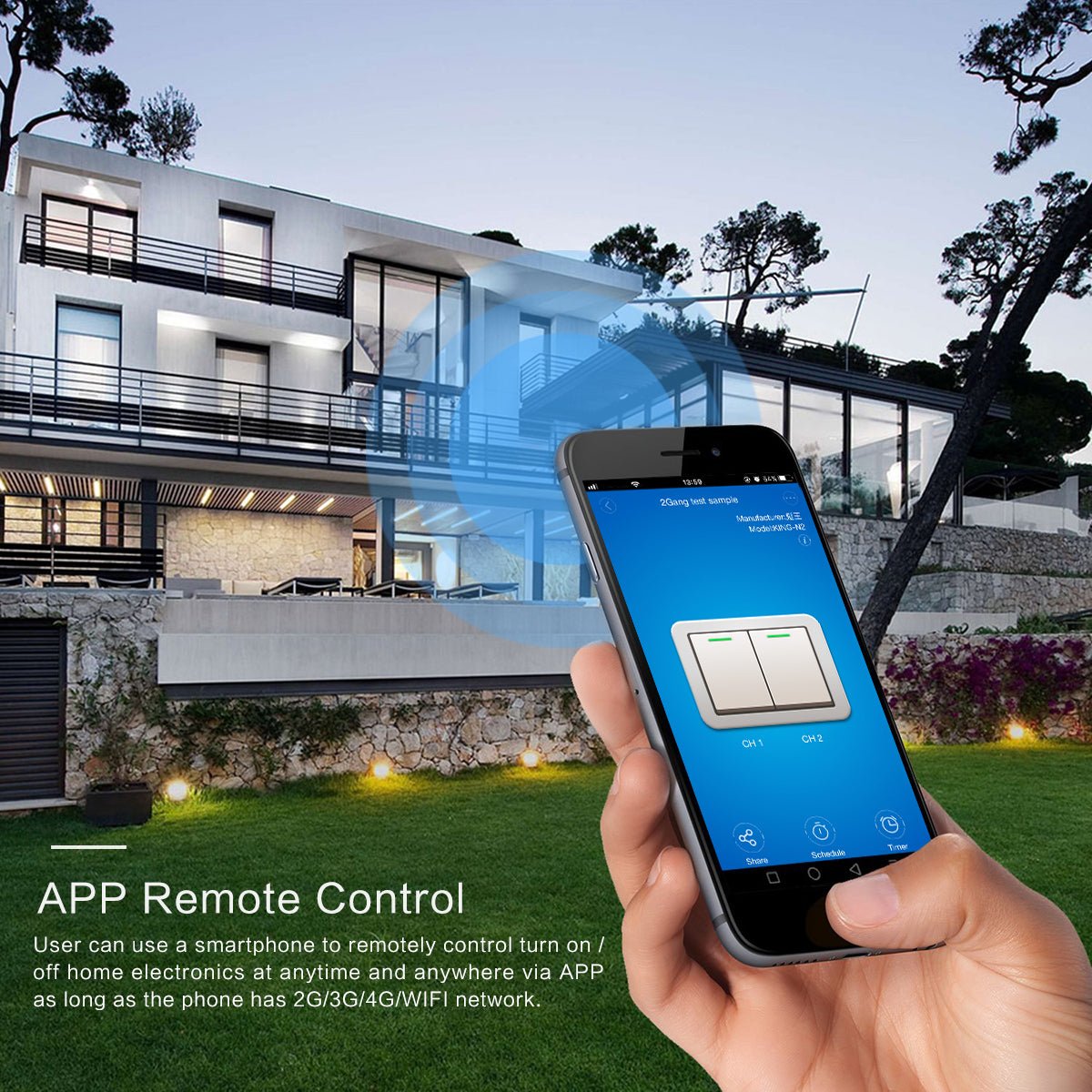 EU Standard Smart Switch - Nordavory