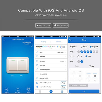 EU Standard Smart Switch - Nordavory