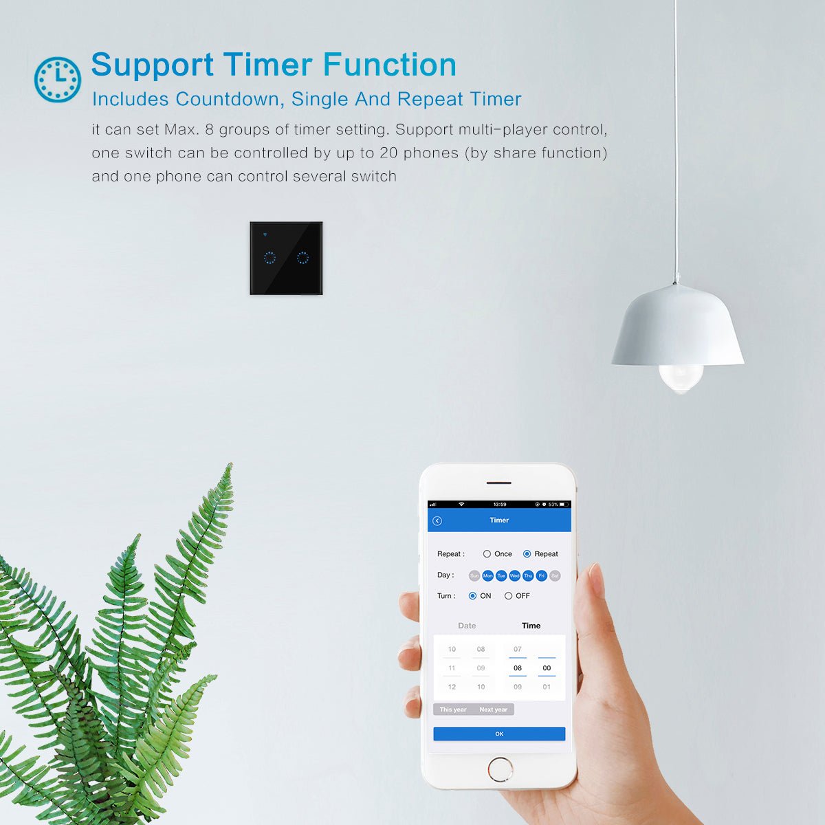 EU Standard Smart Switch - Nordavory