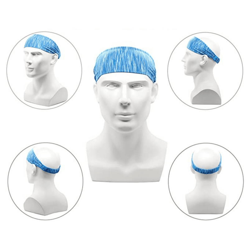 Extra - Wide Sport and Fitness Sweat - Wicking Headband - Nordavory